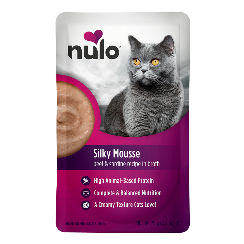 Samettinen mousse naudanliha ja sardiini resepti kissoille